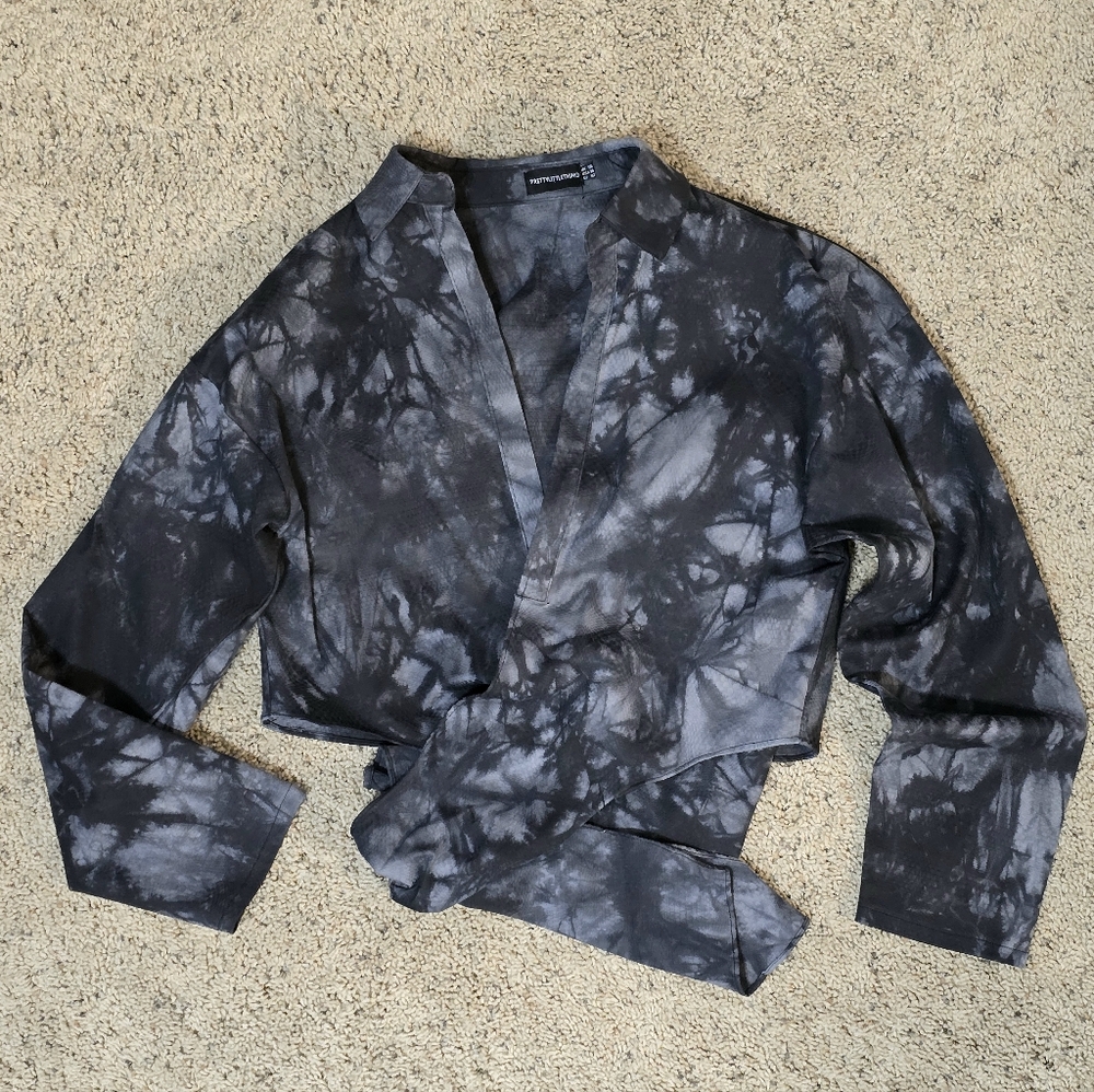 Pretty Little Thing Wraparound Top
